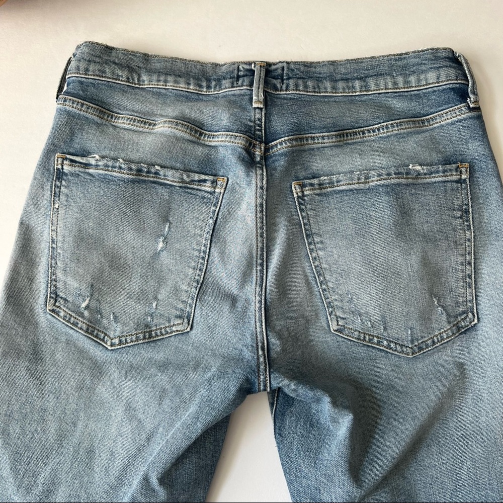 SOLD | AGOLDE | Sophie Cropped High Rise Denim Jeans - Picture 8 of 11